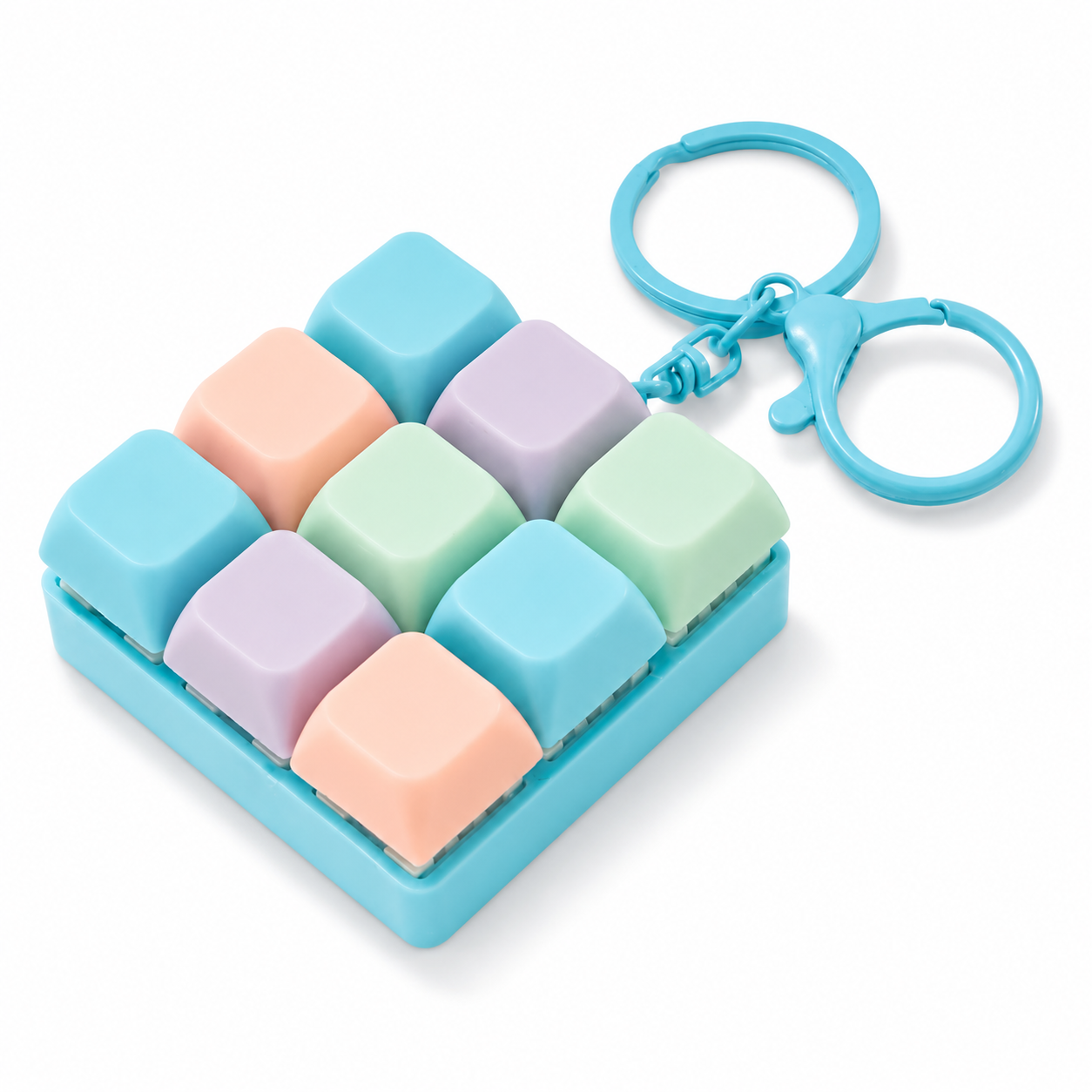 LBMLBM™  Stress Relief Mini Keyboard Keychain Fidget Toy