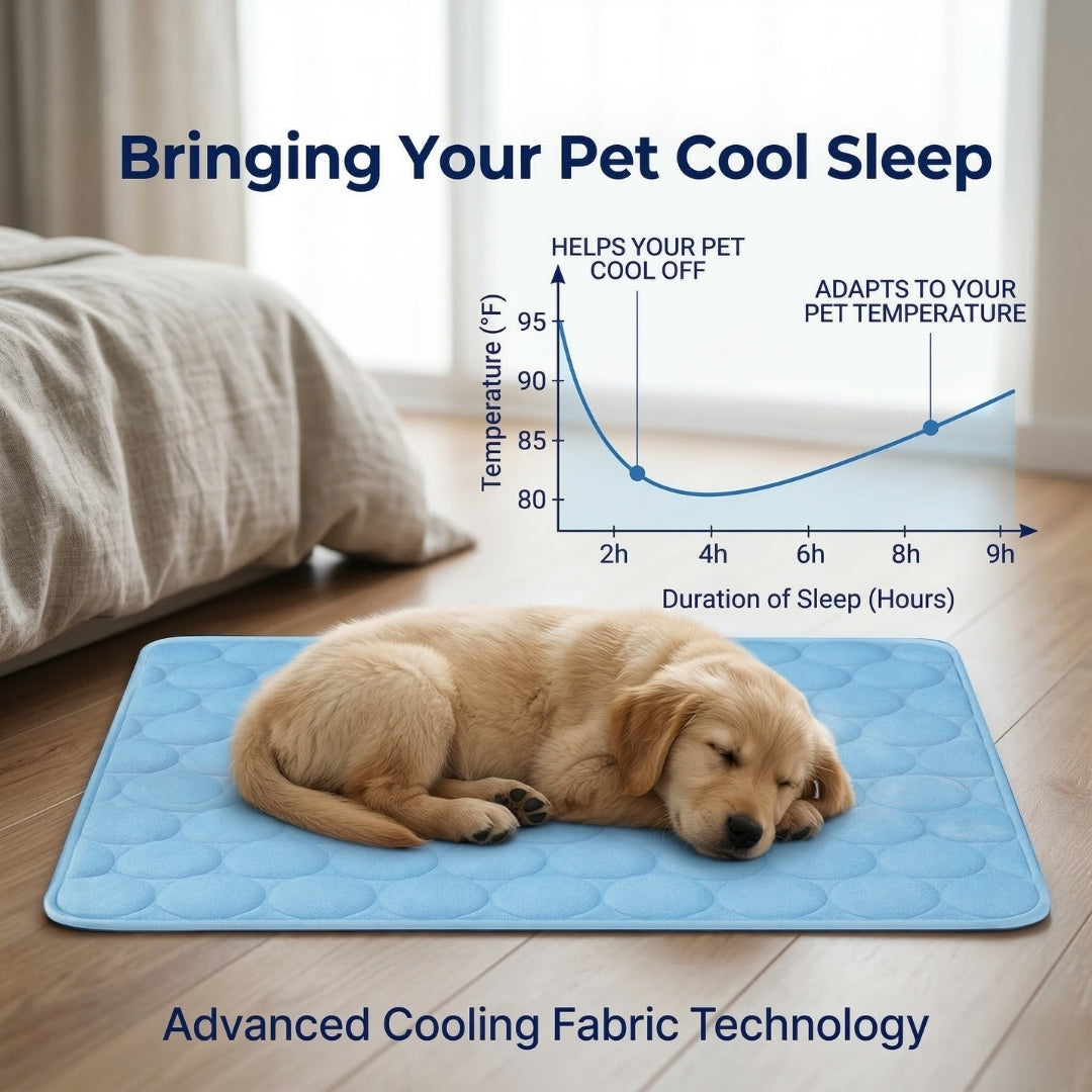 🐶🐈Pet Cooling Mat - Keep Your Pet Cool Even on the Hottest Days