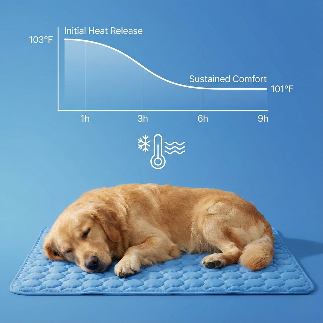 🐶🐈Pet Cooling Mat - Keep Your Pet Cool Even on the Hottest Days