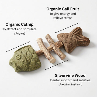 LBMLBM™ Catnip & Silvervine Chew