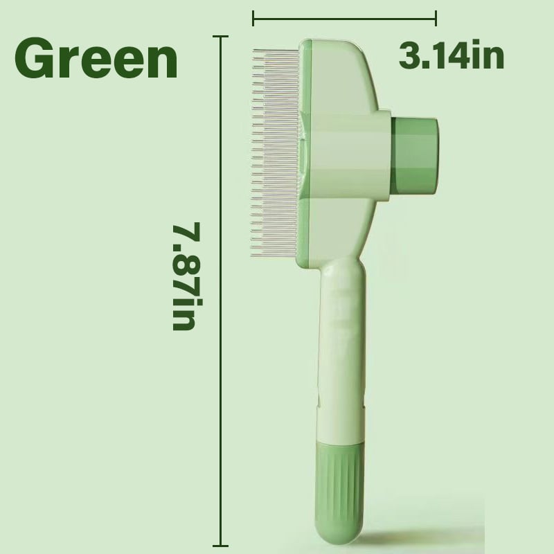 🔥LBMLBM™Self-cleaning Pet Flea Comb Grooming Brush-reduces shedding mess