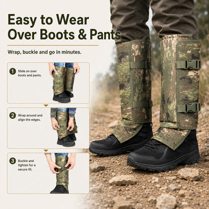 LBMLBM™Professional Snake Guard Gaiters – Lightweight Leg Protection for Outdoor Use
