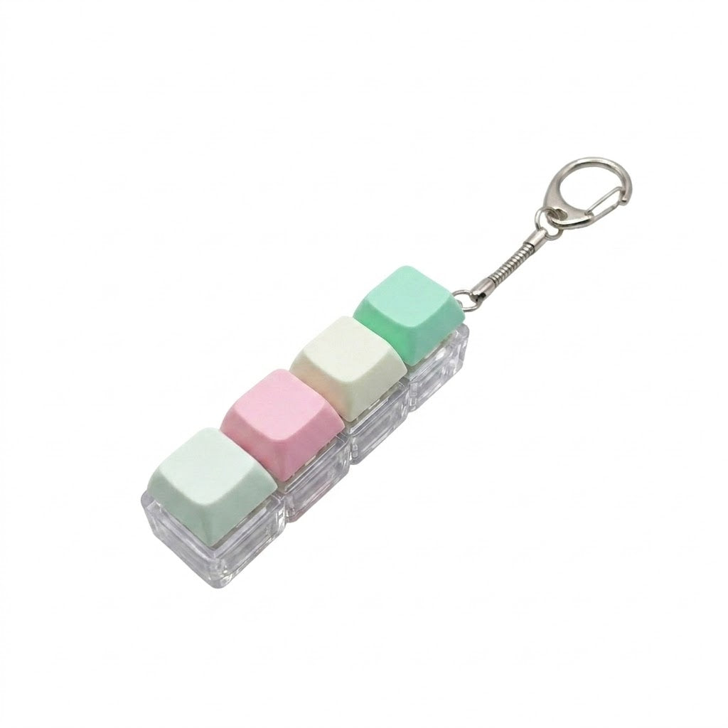 LBMLBM™  Stress Relief Mini Keyboard Keychain Fidget Toy