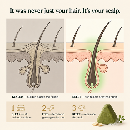 LBMLBM™ Korean Ginseng Scalp Reset Bar - Reset Your Scalp