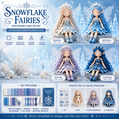 🔥Fairy Patchwork DIY Collection-Create Your Own Little Fairy World ✨