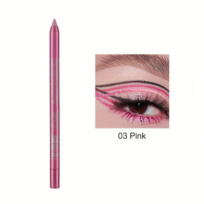 LBMLBM™ Eyeliner Pencil Waterproof Colored Paste Liners with Metallic & Shimmer Finishes Smudge-Proof
