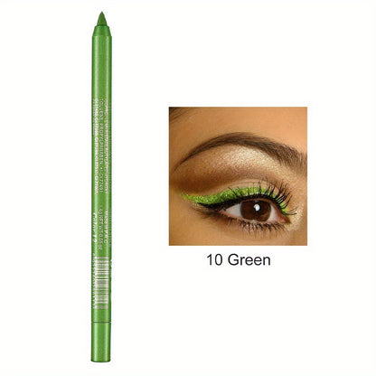 LBMLBM™ Eyeliner Pencil Waterproof Colored Paste Liners with Metallic & Shimmer Finishes Smudge-Proof