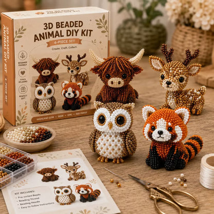 ✨LBMLBM™Creative Beaded Mini World 3D DIY Kit Collection-Build Your Own Tiny Beaded World