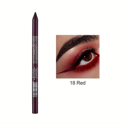LBMLBM™ Eyeliner Pencil Waterproof Colored Paste Liners with Metallic & Shimmer Finishes Smudge-Proof