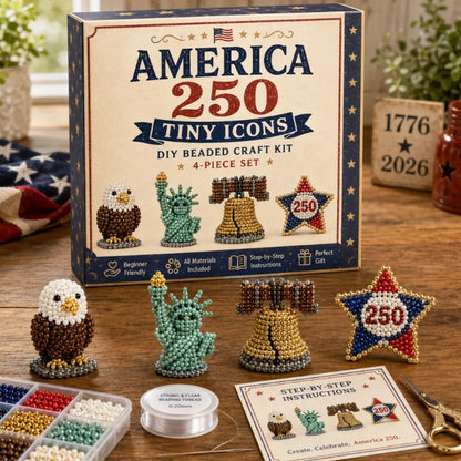 ✨LBMLBM™Creative Beaded Mini World 3D DIY Kit Collection-Build Your Own Tiny Beaded World