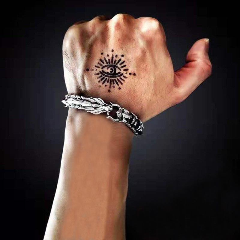 🔥Limited-Time Dragon Head Bracelet Sale🐉-Unleash the Dragon’s Power, Wear Strength & Style🎁