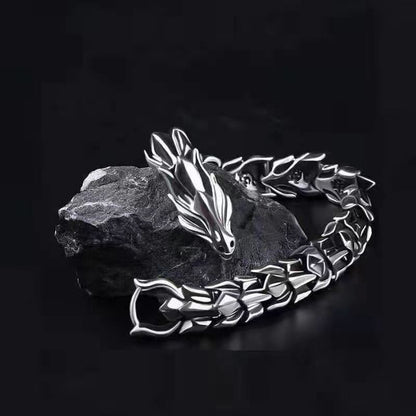 🔥Limited-Time Dragon Head Bracelet Sale🐉-Unleash the Dragon’s Power, Wear Strength & Style🎁