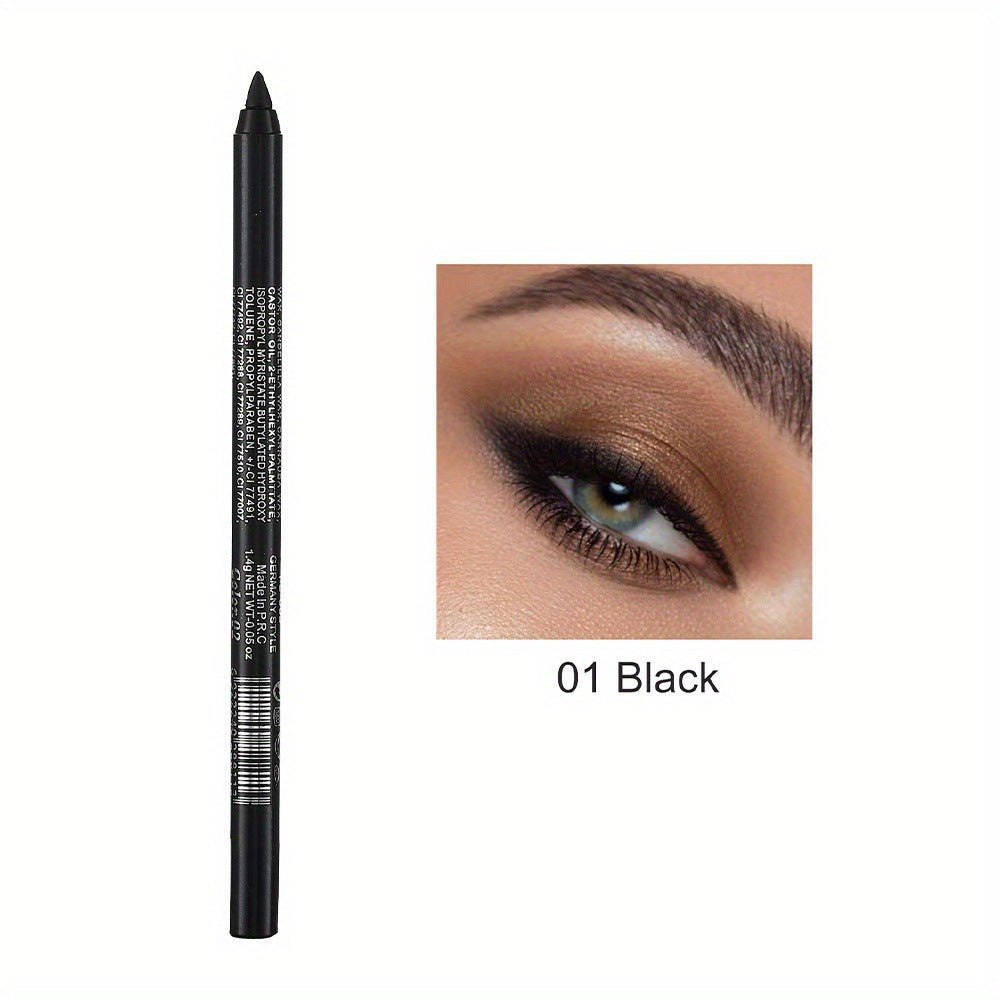 LBMLBM™ Eyeliner Pencil Waterproof Colored Paste Liners with Metallic & Shimmer Finishes Smudge-Proof
