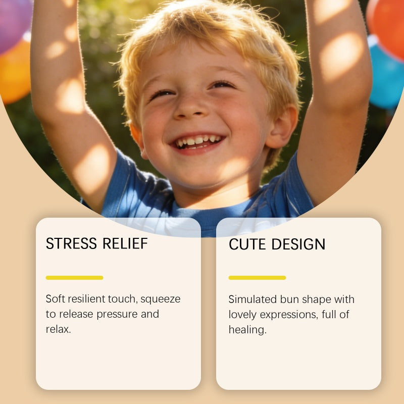 LBMLBM™Cute Dumpling Squeeze Toy-Squeeze away stress anytime, anywhere