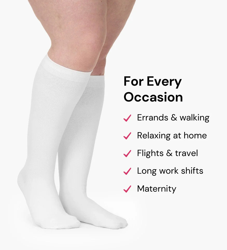 LBMLBM™ Compression Socks - Designed for wide calves, long shifts, travel, and everyday comfort